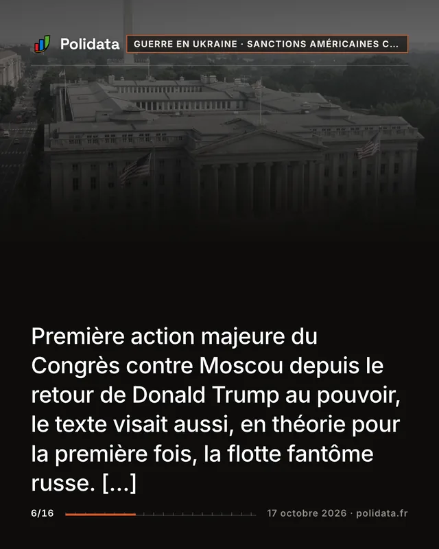 Première action majeure du Congrès contre Moscou depuis le retour de Donald Trump au pouvoir, le texte visait aussi, en théorie pour la première fois, la flotte fantôme russe. […]