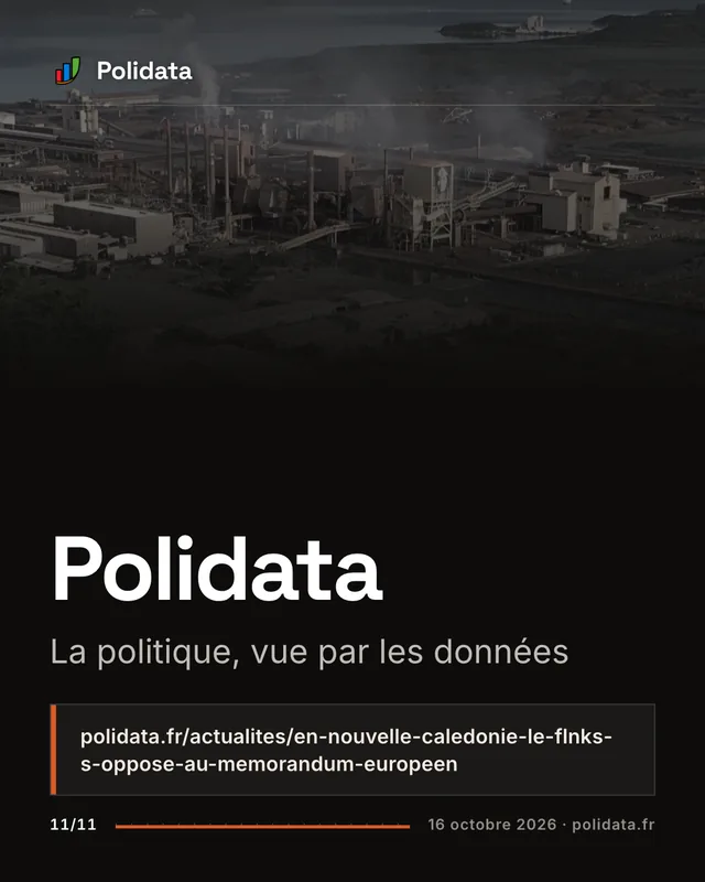 Diapositive 11 sur 11 — En Nouvelle-Calédonie, le FLNKS s’oppose au mémorandum européen sur le nickel