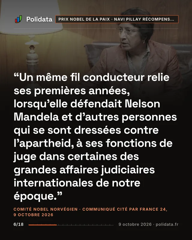 Un même fil conducteur relie ses premières années, lorsqu’elle défendait Nelson Mandela et d’autres personnes qui se sont dressées contre l’apartheid, à ses fonctions de juge dans certaines des grandes affaires judiciaires internationales de notre époque.