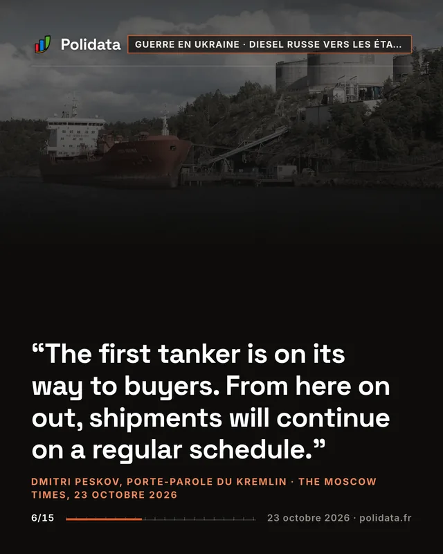 The first tanker is on its way to buyers. From here on out, shipments will continue on a regular schedule.