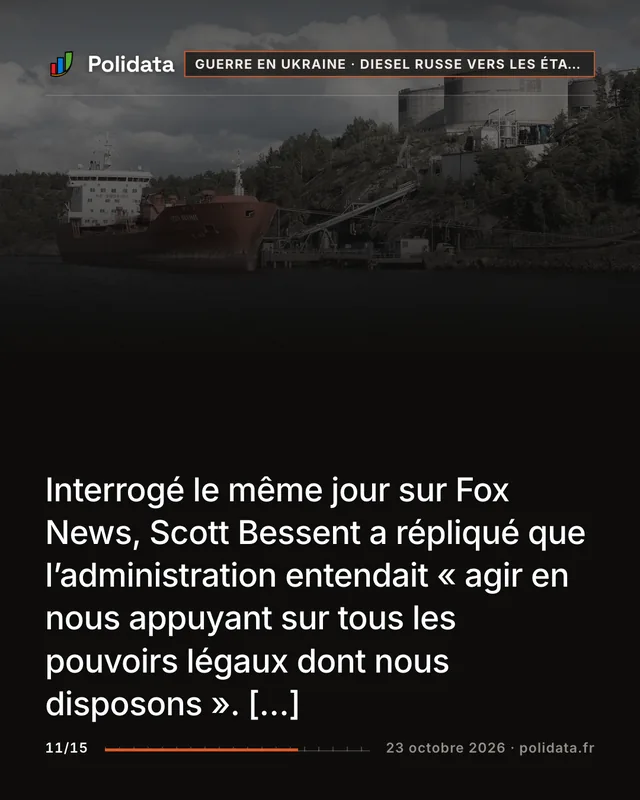 Interrogé le même jour sur Fox News, Scott Bessent a répliqué que l’administration entendait « agir en nous appuyant sur tous les pouvoirs légaux dont nous disposons ». […]