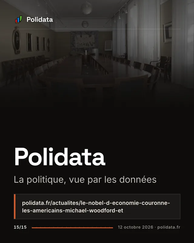 Diapositive 15 sur 15 — Le Nobel d’économie couronne les Américains Michael Woodford et Robert Hall